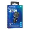 АЗУ BOROFONE BZ21 Brilliant USB QC3.0 + USB-C PD 48W, 3A (черный)