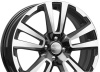 Диск колеса R17x6.5 4x100 ET43 CB60.1 iFree Original Vesta Cross (КС874)Алмаз черный