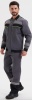 Костюм "Система", куртка+п/к, цв. т.серый/черн/лимон