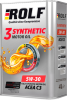 Масло Rolf 3-SINTHENIC 5w-30  4л ACEA C3/API SN/VW 504.00/507.00(пластик)