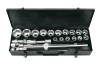 Набор инструмента FORCE 26пр. 3/4" 22-50мм. 12гр.