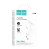 СЗУ HOCO C108A Leader 2xUSB-C, 3А, PD35W, QC3.0, GaN