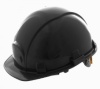 Каска защитная черная РОСОМЗ™ СОМЗ-55 ВИЗИОН Termo RAPID (с храповиком)