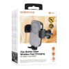 Держатель в авто с БЗУ BOROFONE BH221 Path зажим, в воздуховод, Qi 15W