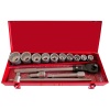Набор инструмента "AV Steel" 15пр. 3/4" 12гр.