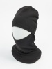 Балаклава кулирная гладь, чёрная