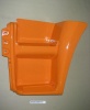 Щиток подножек левый для Камаз ЕВРО-3 (цельный) (ОРАНЖЕВЫЙ) (РИАТ)