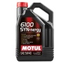 Масло MOTUL 6100 Syn-clean 5W-40 5л