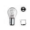 Лампочка двухконт.12V 21/4W BAZ15d смещен.цок OSRAM