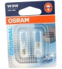 Лампочка 12V 3W б/ц W3W W2.1x9.5d OSRAM