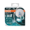 Лампа галог H-1 12V 55W OSRAM Cool Blue 5000kel+100% (к-т 2шт.)