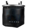 Пневмоподушка без стакана 4шп. M12, 1отв. M22 (810MB) SAF ROR Volvo Weweler