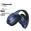 Bluetooth гарнитура HOCO W28 Jorney BT 5.0, накладная, громкость +/- (синий)