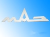 Знак заводской "мАз" (ЕВРО эмблема) (ОАО МАЗ)