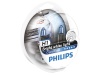 Лампа галог H-1 12V 55W PHILIPS Cristal Vision(к-т H-1 2шт.+12V5W 2шт.)