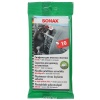 Салфетки влажная "Sonax" для пластика 10шт.