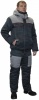 Костюм зимний "ФАВОРИТ": куртка+п/к, цв. серый/т.серый, ткань: ГРЕТА