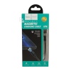USB кабель HOCO U76 Fresh Type-C, 3А, магнитный, 1.2м, нейлон (черный)
