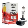 Лампа галог H-27 12V 27W (881) AVS Vegas 1шт