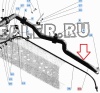 Шланг передней сист. заливки масла МАЗ-5440/6430