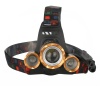 Фонарь (налобный) Ultraflash (3LED,4Вт,2акк.,4режима)1/15