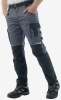 Брюки летние BRODEKS KS302 -C, 100% хлопок, графит серый/черный