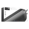 Bluetooth колонка HOCO HC21 Shadow BT5.2, 2x5W, AUX/TWS/FM/microSD/USB, IPX5 (черный)
