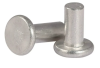 Заклепка D6х18 алюм ПЛОСКАЯ (к-т 64шт)