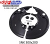Щит грязезащитный на ось SAF 300х200 SK RS 9030