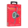 Держатель в авто с БЗУ BOROFONE BH45 Fast selling магнитный, в воздуховод, 15W (черный)