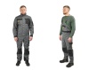Костюм летний "Лидер-2" КОС 623 серый/черный (куртка + п/к)
