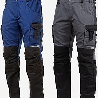 Брюки летние BRODEKS KS 302 синий/черный