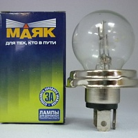Лампа фарная А24-55/50 Р45 Брест, ИСКРАЙТ