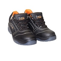 Полуботинки рабочие "SAVEL-Универсал/ю", кожа (черные) ПУ-ПУ