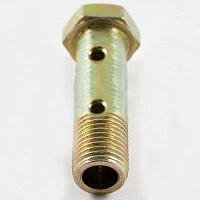 Штуцер топливный двойной М14х65х1,5 для Камаз (870006)